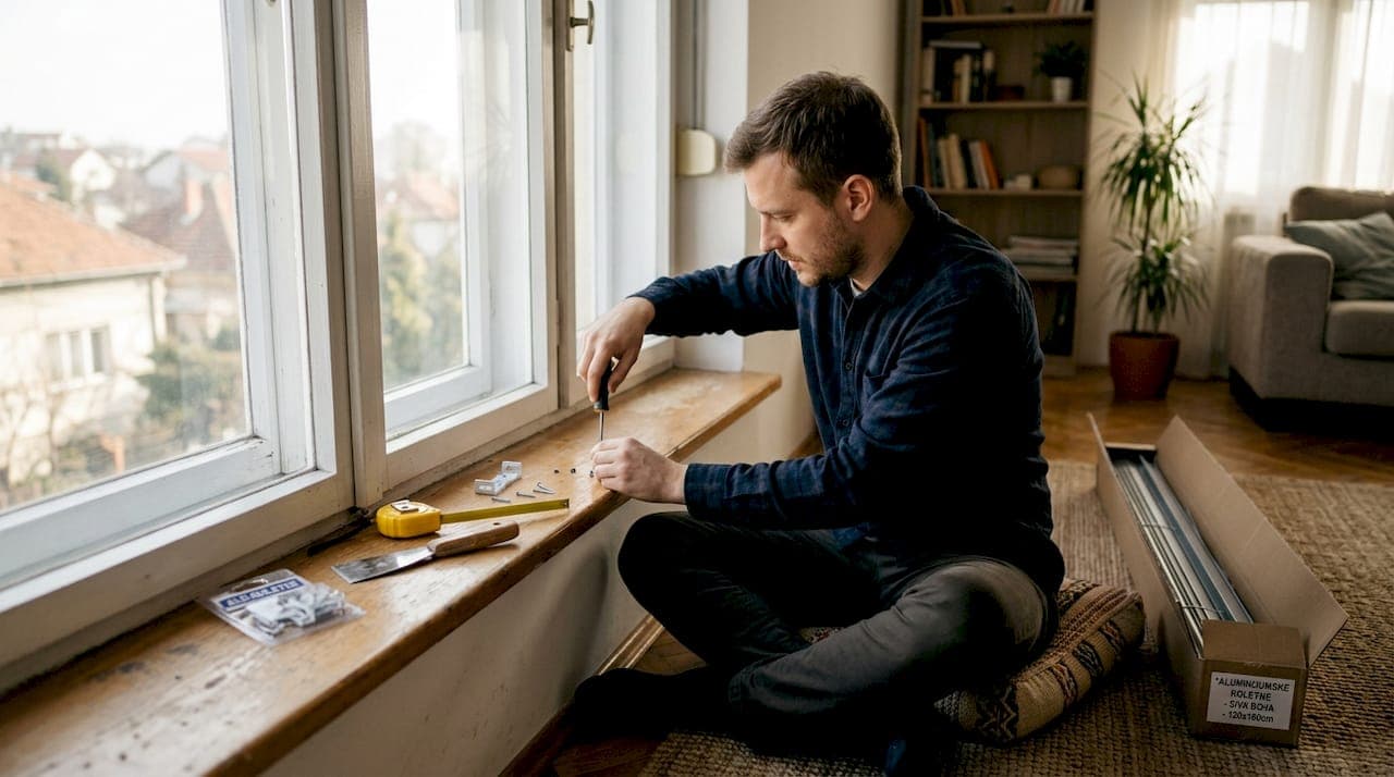 Samostalna ugradnja roletni 2026: vodič za vlasnike